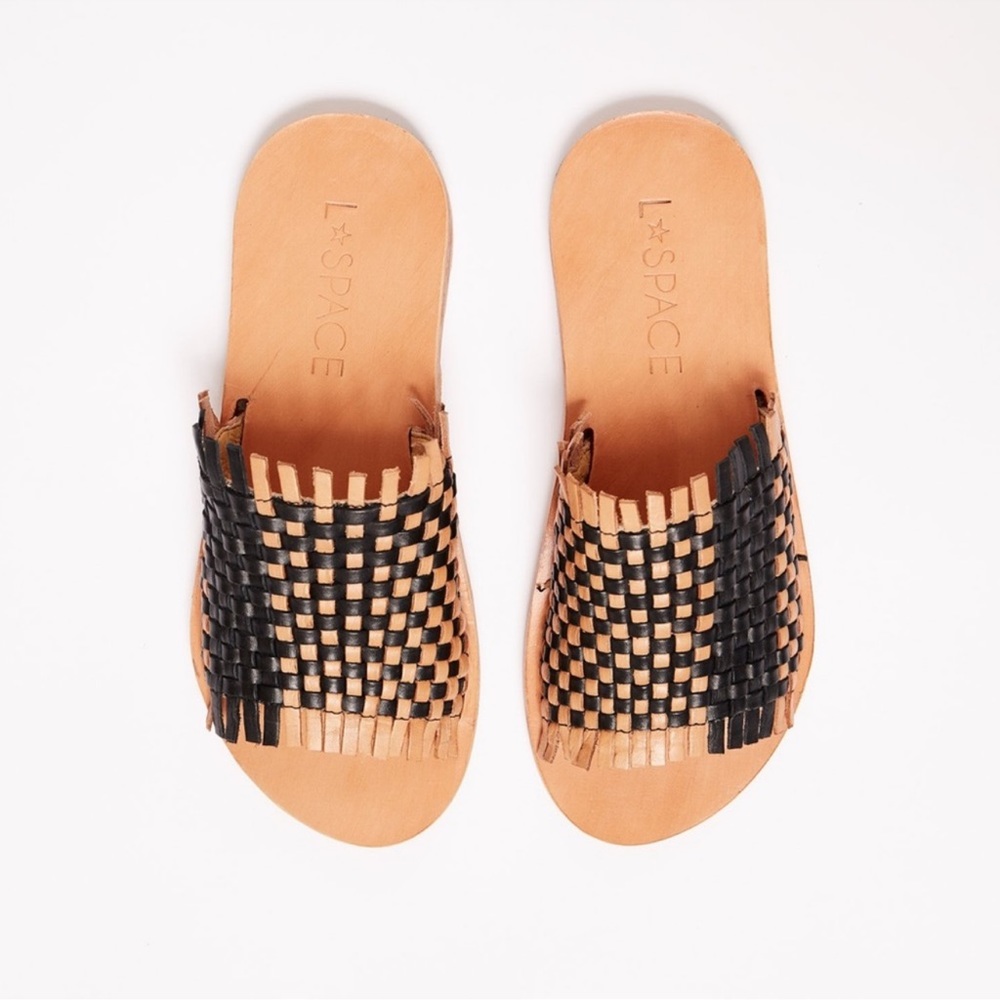 L Space breaking waves sandal
